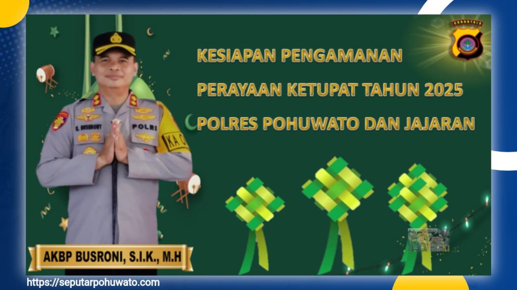 Polres Pohuwato Siap Amankan Perayaan Ketupat 2025, Fokus di 9 Kecamatan dan Belasan Tempat Wisata