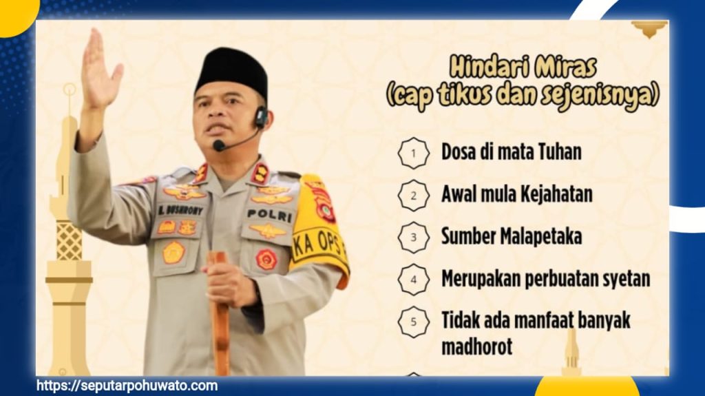 Jelang Perayaan Ketupat 2025, Polres Pohuwato Antisipasi Judi, Miras, dan Aksi Premanisme