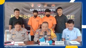 Dua Pelaku Narkoba Diciduk Satresnarkoba Polres Pohuwato, Satu Barang Disembunyikan di Sandal, Satu Lagi di Truk