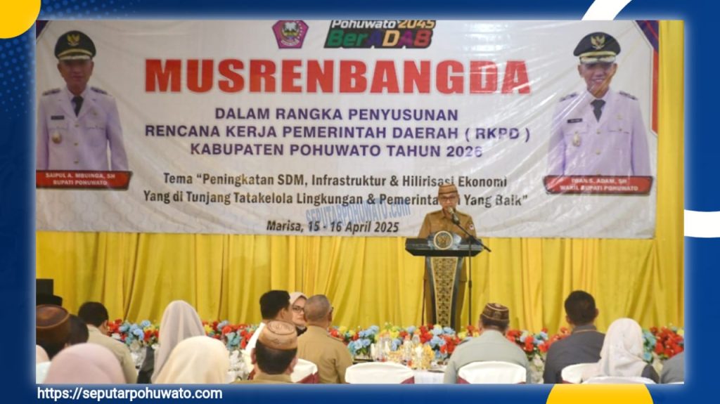 Bupati Saipul Mbuinga: SIAP adalah Janji Politik yang Harus Diwujudkan Lewat Musrenbangda