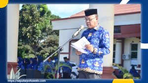 Pemkab Pohuwato Akan Tata Ulang Manajemen ASN, Ini Pesan Plh Sekda di Apel Korpri 2025