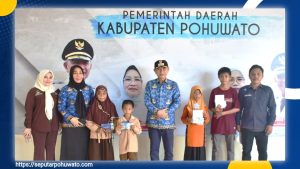 277 Anak Yatim Piatu di Pohuwato Terima Bantuan ATENSI YAPI dari Kemensos RI