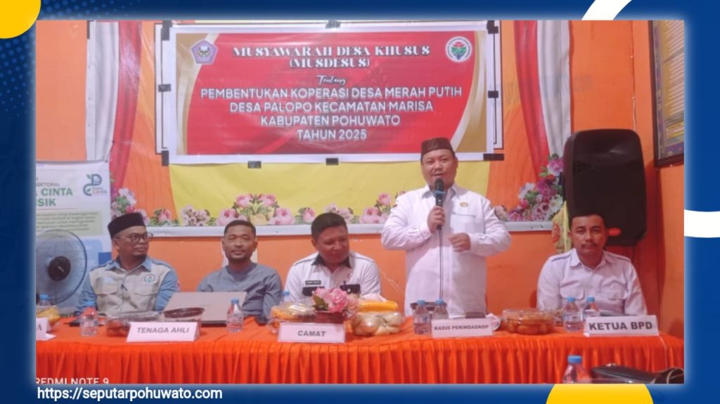 Pohuwato Genjot Pembentukan 20 Koperasi Desa Merah Putih, Target Rampung Dua Minggu ke Depan