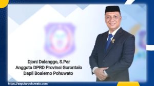 Djoni Dalanggo Mantap Maju Ketua KNPI Pohuwato: Saya Siap Bertarung