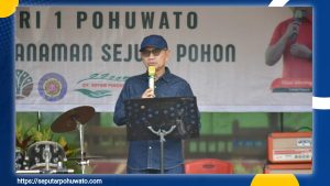 Bupati Saipul Mbuinga: Gerakan Tanam Pohon MTsN 1 Pohuwato Layak Dicontoh