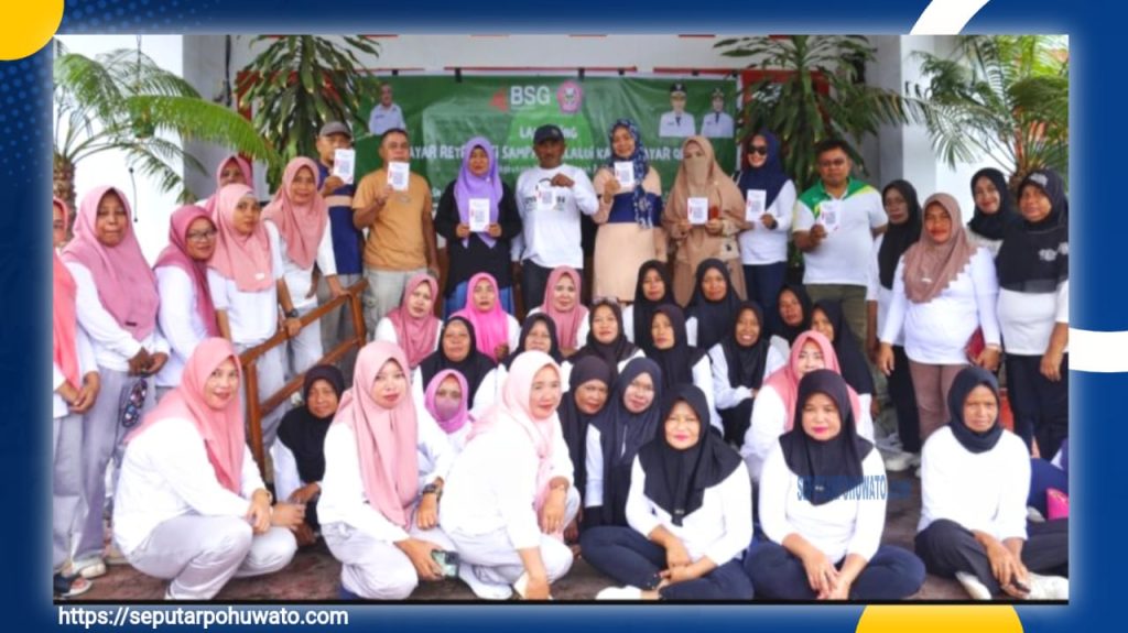 BSG QRIS Resmi Digunakan untuk Bayar Retribusi Sampah di Pohuwato, Targetkan PAD Naik