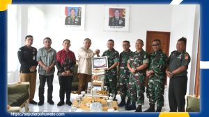 KPU Gorontalo Beri Penghargaan ke Korem 133/NW atas Dukungan Sukseskan Pilkada 2024