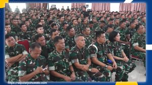 Brigjen TNI Hari Pahlawantoro Pamit, Titipkan Semangat Juang untuk Prajurit Korem 133/NW