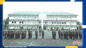 Korem 133/NW Gelar Upacara, Kasrem Bacakan Amanat Penting Jenderal Maruli Simanjuntak