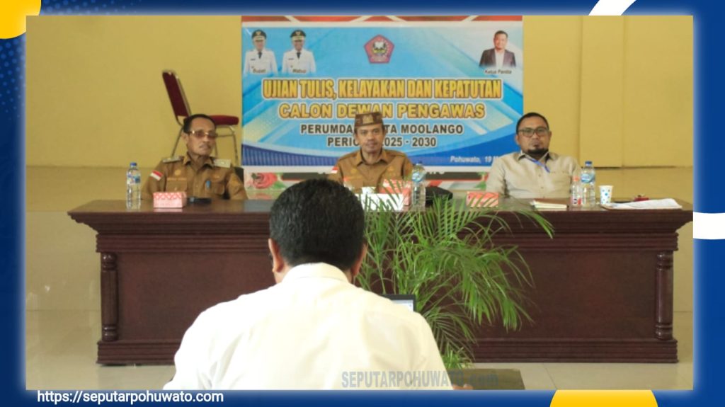 Rinto Ali Ikuti Tahap Akhir Seleksi Dewas Perumdam Tirta Moolango Pohuwato