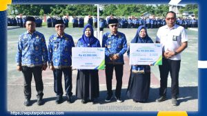 Kolaborasi BPJS Ketenagakerjaan dan Korpri, Ahli Waris ASN di Pohuwato Terima Santunan