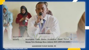 SK Bupati Pohuwato Terbit, Kaharudin Yusuf Rahim Resmi Pimpin PDAM Tirta Moolango