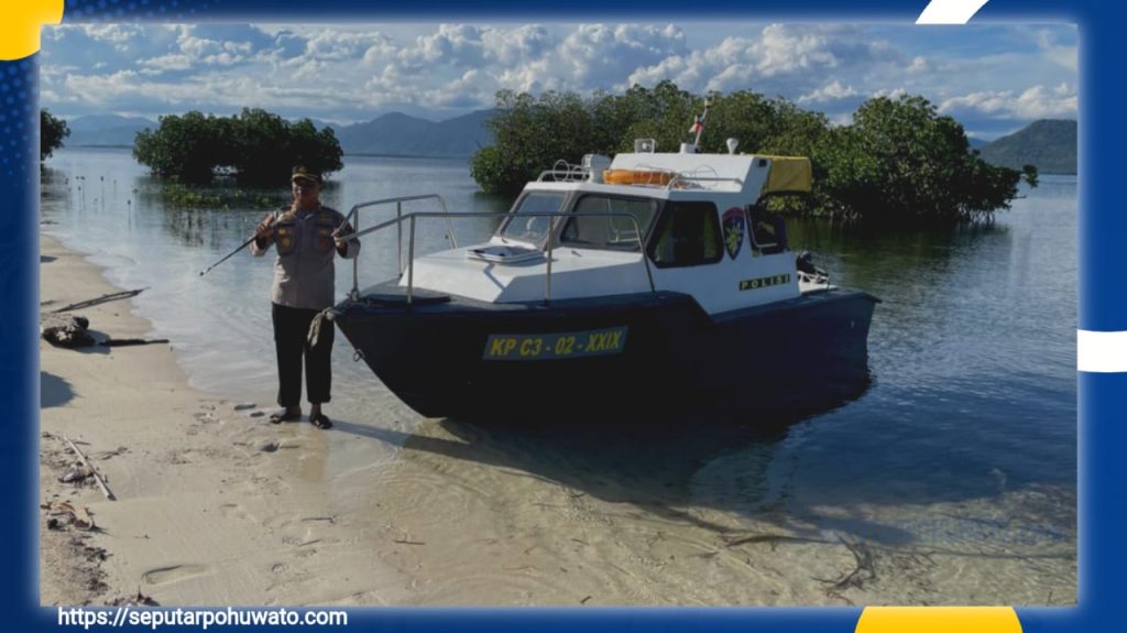 Kelestarian Laut Diawasi Ketat, Kapolres AKBP Busroni Imbau Nelayan Pohuwato Hindari Aktivitas yang Merusak Lingkungan