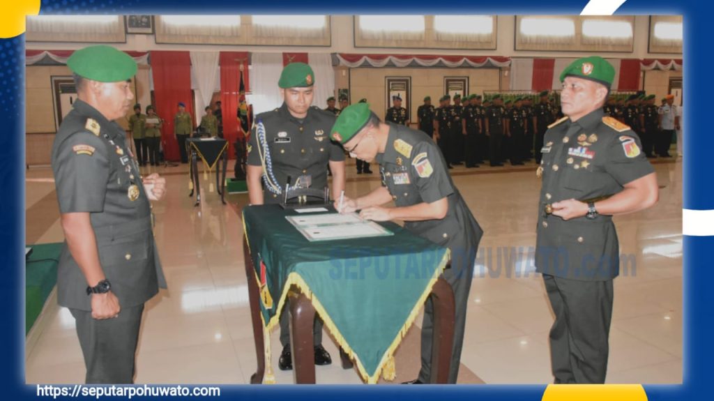 Korem 133/NW Punya Danrem Baru, Brigjen TNI Hardo Sihotang Gantikan Brigjen Hari Pahlawantoro