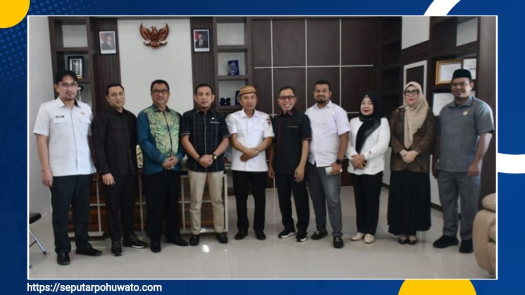 Bupati Saipul Mbuinga Terima Kunjungan Komisi IV DPRD Provinsi Gorontalo, Bahas Irigasi dan Kesehatan