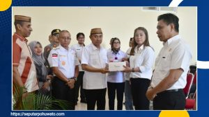 Cegah KLB Malaria, Pemkab Pohuwato Lepas Tim Survei Darah Massal