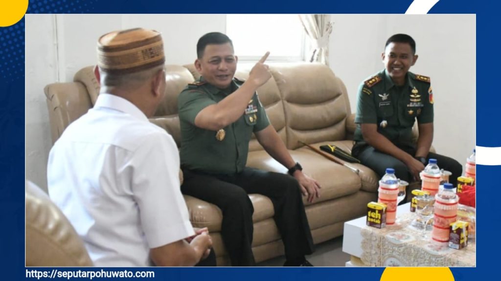 Bupati Saipul Mbuinga Harap Kehadiran Danrem Baru Perkuat Hubungan TNI dan Pemkab Pohuwato