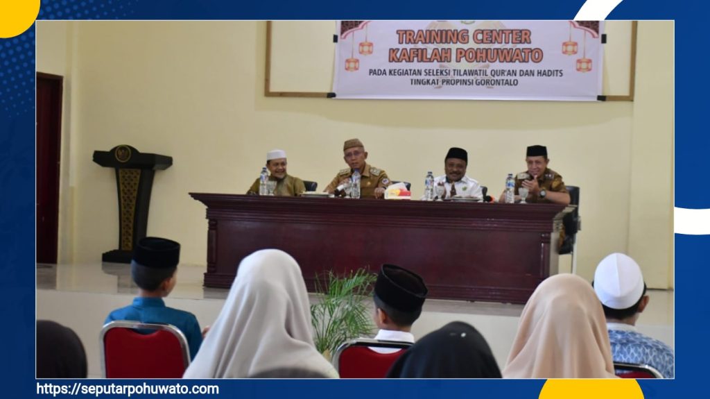 Jelang STQH Provinsi, 11 Kafilah Pohuwato Ikuti TC, Wabup Iwan: Target Kita Juara!