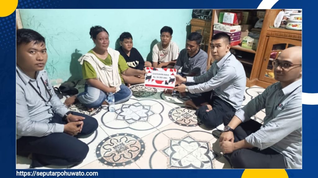 Bank SulutGo Marisa Beri Santunan dan Hak Almarhum Amirudin yang Tewas Saat Jalankan Tugas