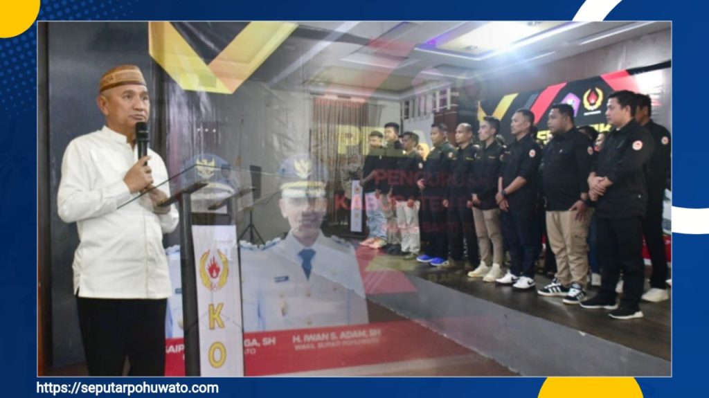 KONI Pohuwato Resmi Dilantik, Bupati Saipul Mbuinga Ingin Pembinaan Atlet Diperkuat