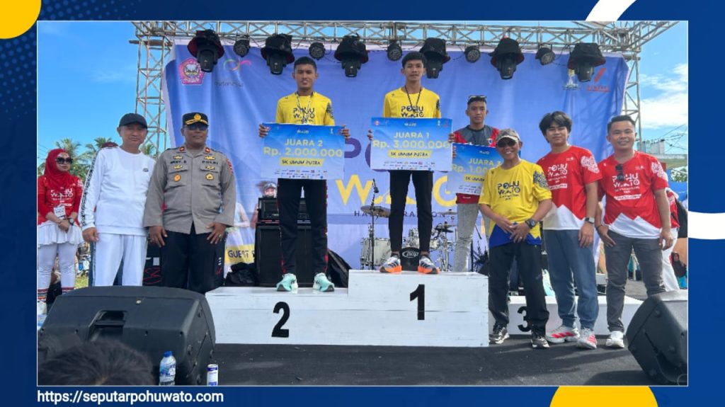 Dari Medan Tugas ke Lintasan Lari, Prajurit Yonif 713 Ukir Prestasi di Ajang Half Marathon Pohuwato 2025