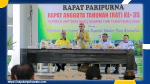 Wabup Iwan Adam Puji Konsistensi KUD Dharma Tani Marisa Gelar RAT Tiap Tahun