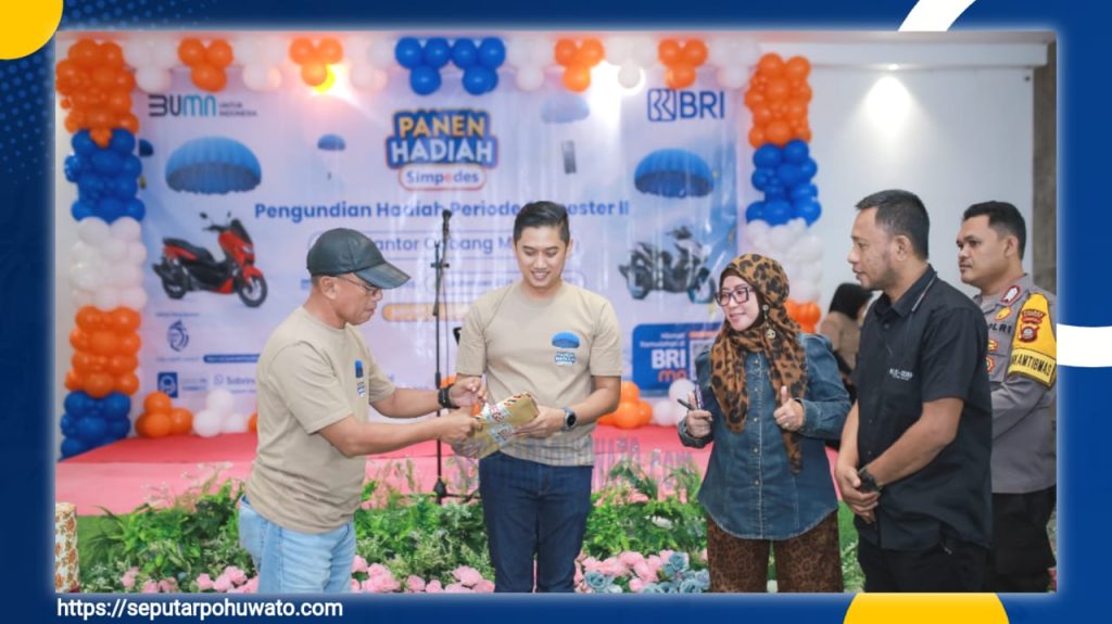 Dari Transaksi Aktif Jadi Hadiah Menarik, BRI Marisa Undi Nasabah Setia di Pohuwato