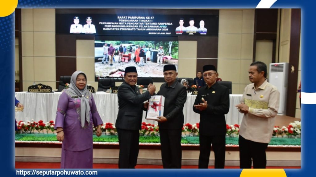 APBD 2024 Disampaikan ke DPRD, Pemkab Pohuwato Catat Pendapatan Rp 939 Miliar