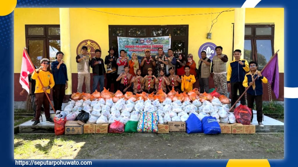 Solidaritas Pramuka Pohuwato, 200 Paket Bantuan Disalurkan untuk Korban Banjir Wanggarasi dan Randangan