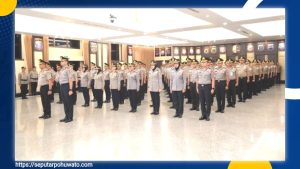 Korps Raport di Mabes Polri, Jenderal Listyo Sigit Prabowo Promosikan 3 Irjen dan 87 Kombes