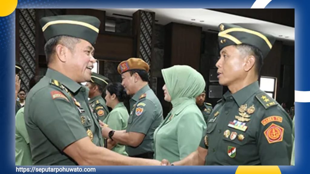 Jenderal Maruli Simanjuntak Kukuhkan Kenaikan Pangkat 25 Pati TNI AD di Mabesad