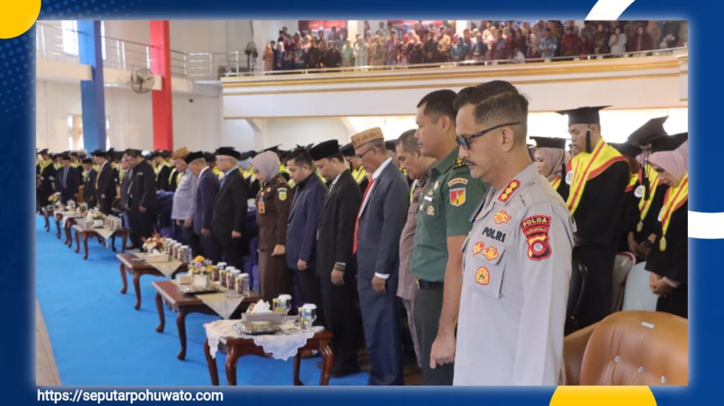 Kombes Pol Desmont Harjendro Ucapkan Selamat kepada Ratusan Wisudawan Universitas Gorontalo