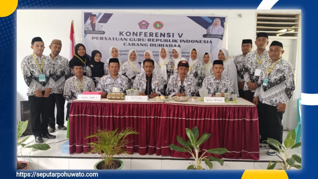 Koncab PGRI Duhiada’a Sukses Digelar, Ardiansyah Panu Terpilih Jadi Ketua Cabang Baru