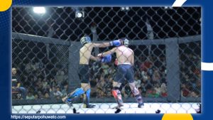 Keren! Oktagon Kejurprov MMA Pohuwato Ternyata Buatan Hasil Karya Anak Marisa