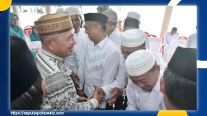 Penuh Haru, Bupati Saipul Sambut Kepulangan Jemaah Haji Pohuwato 2025