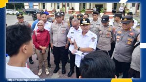Unjuk Rasa PMII, Tuntut Pemda Pohuwato Kawal Lingkungan dan Hak Buruh