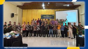 Kodim 1313/Pohuwato Gelar Komsos Bersama Keluarga Besar TNI