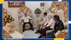 PJS Siap Gelar UKW Akbar se-Indonesia Timur, Mahmud Marhaba Temui Bupati Sofyan Puhi