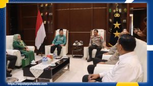 Audiensi Penuh Kekeluargaan, Kapolda dan PWNU Gorontalo Sepakat Cegah Radikalisme dan Jaga Kamtibmas