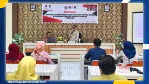 Sosialisasi Titik Rawan Gratifikasi, Sekda Pohuwato: Pemerintahan Bersih Harus Jadi Budaya