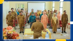 Wabup Iwan Adam Kukuhkan Tim Pembina Posyandu, Targetkan Kesehatan Desa Lebih Baik