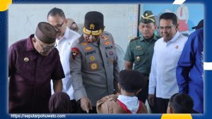 Kapolda dan Gubernur Gorontalo Awasi Penyaluran MBG ke Siswa