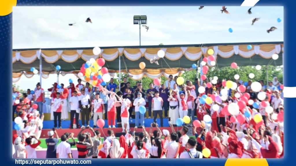 Sambut HUT ke-80 RI, Pemkab Pohuwato Canangkan Festival Pohon Cinta dan Wilayah Bebas Narkoba
