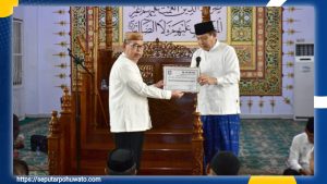 Rp50 Juta untuk Masjid Agung Pohuwato, Gubernur Sentil Fasilitas Toilet dan Tempat Duduk