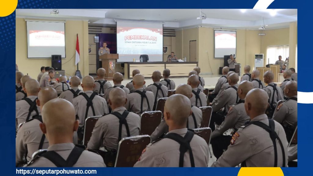 Kapolda Gorontalo Beri Motivasi Calon Bintara Polri, Tekankan Disiplin dan Integritas Sejak Pendidikan