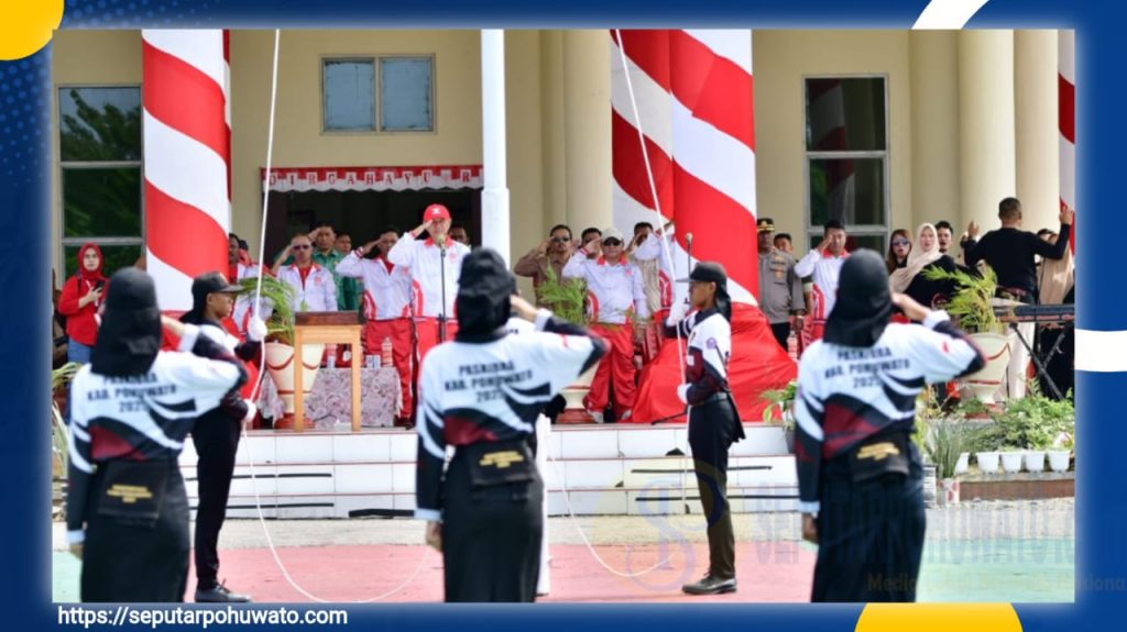 Pohuwato Mantapkan Persiapan HUT RI ke-80 Lewat Gladi Bersih Upacara
