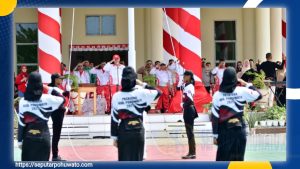 Pohuwato Mantapkan Persiapan HUT RI ke-80 Lewat Gladi Bersih Upacara