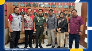 PJS dan Pussenif TNI-AD Siap Bangun Sinergi Baru