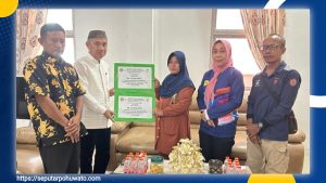 Keluarga Korban Banjir Tuweya Terima Santunan, Bupati Saipul Ucapkan Terima Kasih ke Kemensos