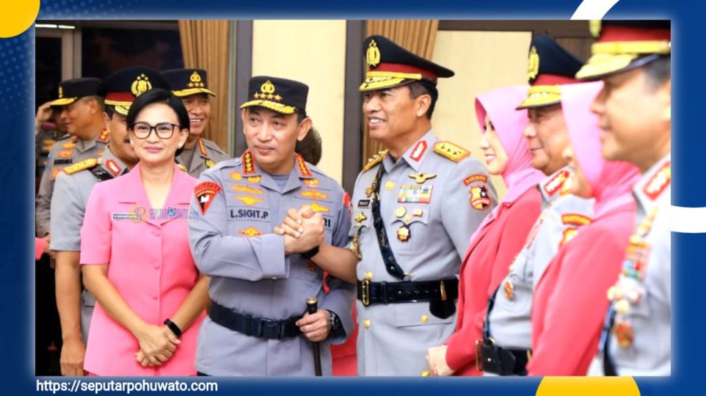 Dulu Kapolda Gorontalo, Kini Komjen Pol Wahyu Widada Resmi Jadi Irwasum Polri